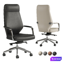 Alonzo Executive Chair. RV Design 3D Model Vray, Corona