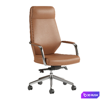 Alonzo Executive Chair. RV Design 3D Model Vray, Corona