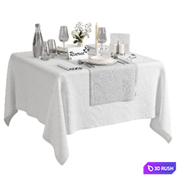 Restaurant Tableware 3D Model Corona