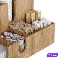 Coffee and Tea Bag Organizer 3D Model Corona