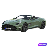 Aston Martin Vanquish Volante 2026 3D Model Vray