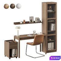 TONSTAD Ikea workspace 3D Model Vray, Corona