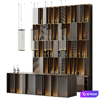 Bar 5 3D Model Corona