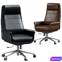 Executive Office Chair Realspace 3D Model Vray, Corona