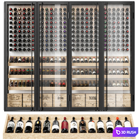 Wine Cellar 17 3D Model Vray, Corona