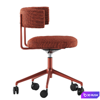 Amelie DP TS Armchair by Midj 3D Model Vray, Corona