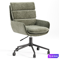 Sergio Office Swivel Chair | Laredoute 3D Model Corona