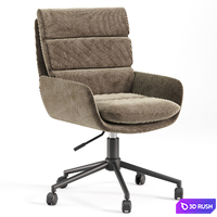 Sergio Office Swivel Chair | Laredoute 3D Model Corona