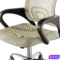TopChairs Simple Office Chair 3D Model Vray, Corona