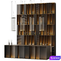 Bar 5 3D Model Corona