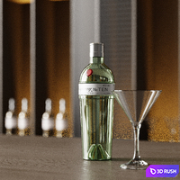 Bar 5 3D Model Corona