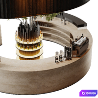 Bar 5 3D Model Corona