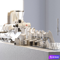Caffè di Carta 3D Model Corona