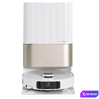 Dreame X40 Ultra Robot Vacuum Cleaner White 3D Model Vray, Corona