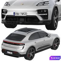 Porsche Macan Turbo Electric 3D Model Corona