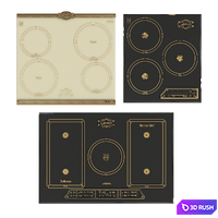 Gas hob Kaiser KG 6335 Oven Kaiser EH 6355 6345 3D Model Corona