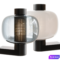 Bonbori Wall Lamp by Brokis 3D Model Vray, Corona