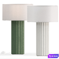 Milk &amp; Sugar Cooper Table Lamp 3D Model Corona