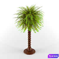 Plant 3D Model Vray