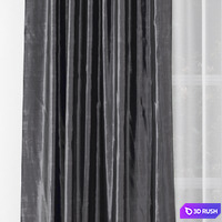 Curtain 24 3D Model Vray