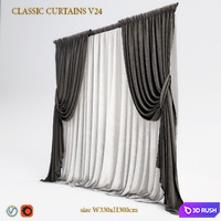 Blind classic V24 3D Model Corona