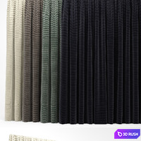 Curtain8 3D Model Vray