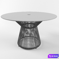 Dining table Acapulco 3D Model Vray