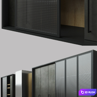 Kitchen FABRICA, factory AtlasLux 3D Model Corona