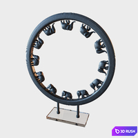 Elephant Walk 3D Model Corona