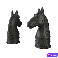L_objet_Horse_Bookend_DAC1053 3D Model Vray
