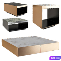 Elliott Minotti coffee tables 3D Model Vray