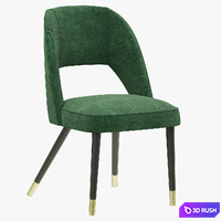 Eichholtz Dining Chair Cipria 3D Model Vray