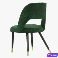 Eichholtz Dining Chair Cipria 3D Model Vray