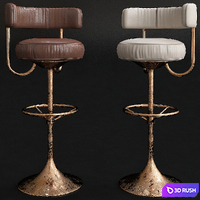 Borje Johansson Bar Stools by Johansson 3D Model Vray