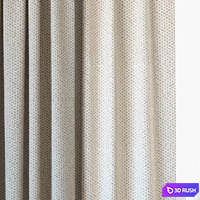 Curtains 85 | Curtains with Tulle | ROHI | Dante 3D Model Vray