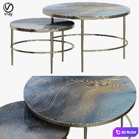 Varya Tables by My Imagination Lab 3D Model Vray