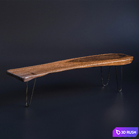 Long Slab | Slab Table 3D Model Vray, Corona