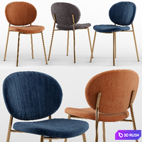 Ines chair - Calligaris 3D Model Vray