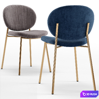 Ines chair - Calligaris 3D Model Vray