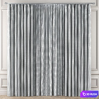 Curtains Premium PRO No. 7 3D Model Vray
