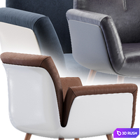 Chair Cor Alvo variant 1 3D Model Corona