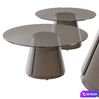 Ditre Italia Claire Dinning Tables 3D Model Vray, Corona