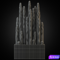 Plants collection 260 3D Model Vray, Corona
