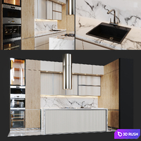 Kitchen_v40 3D Model Corona