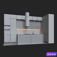 Kitchen_v40 3D Model Corona