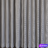 Curtains 4 3D Model Corona