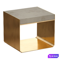 Dexter Concrete Top End Table (Crate and Barrel) 3D Model Vray, Corona