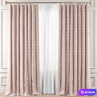 Curtains Premium PRO №39 3D Model Vray