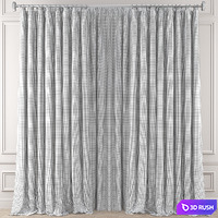 Curtains Premium PRO №39 3D Model Vray