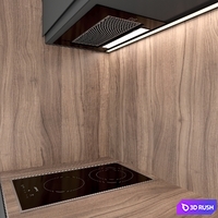 Kitchen 08 3D Model Vray, Corona